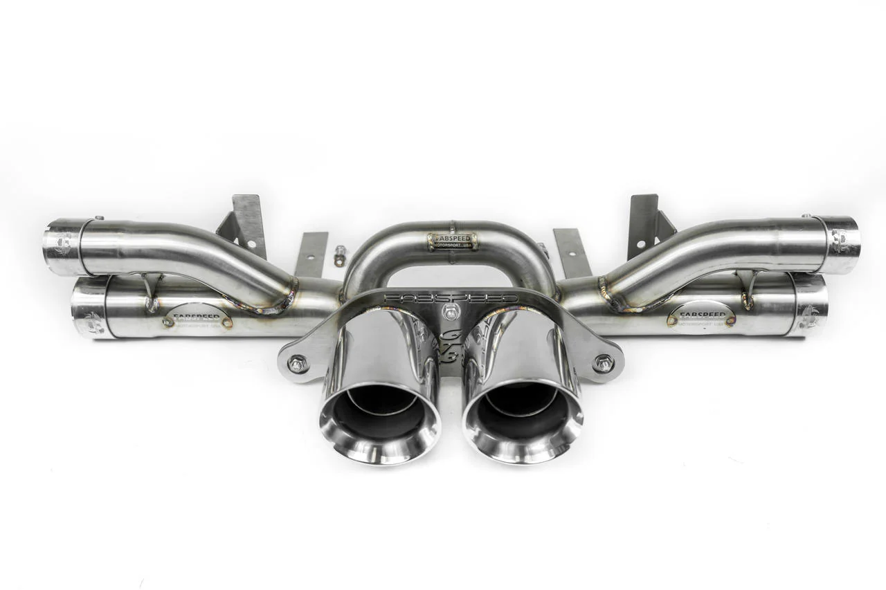Fabspeed Porsche 991 GT3 / GT3 RS Center Muffler Bypass Pipe (2014-2016) - Image 6