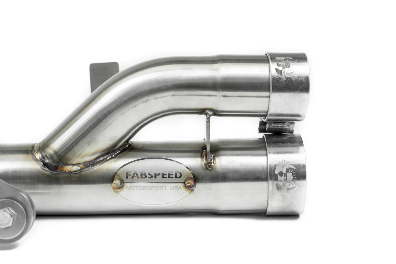 Fabspeed Porsche 991 GT3 / GT3 RS Center Muffler Bypass Pipe (2014-2016) - Image 7