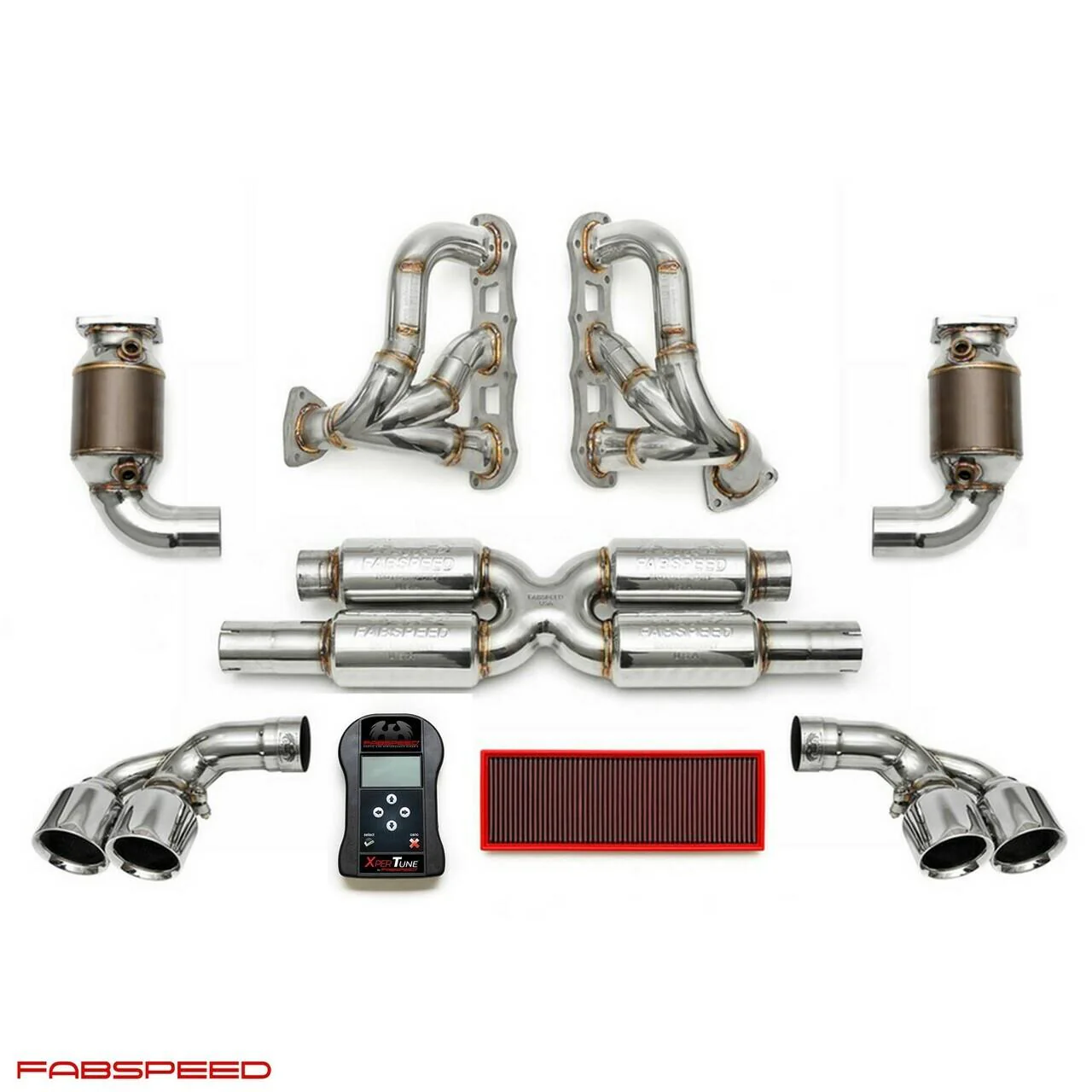 Fabspeed Porsche 991 Turbo / Turbo S Supersport STREET Performance Package (2013-2016)