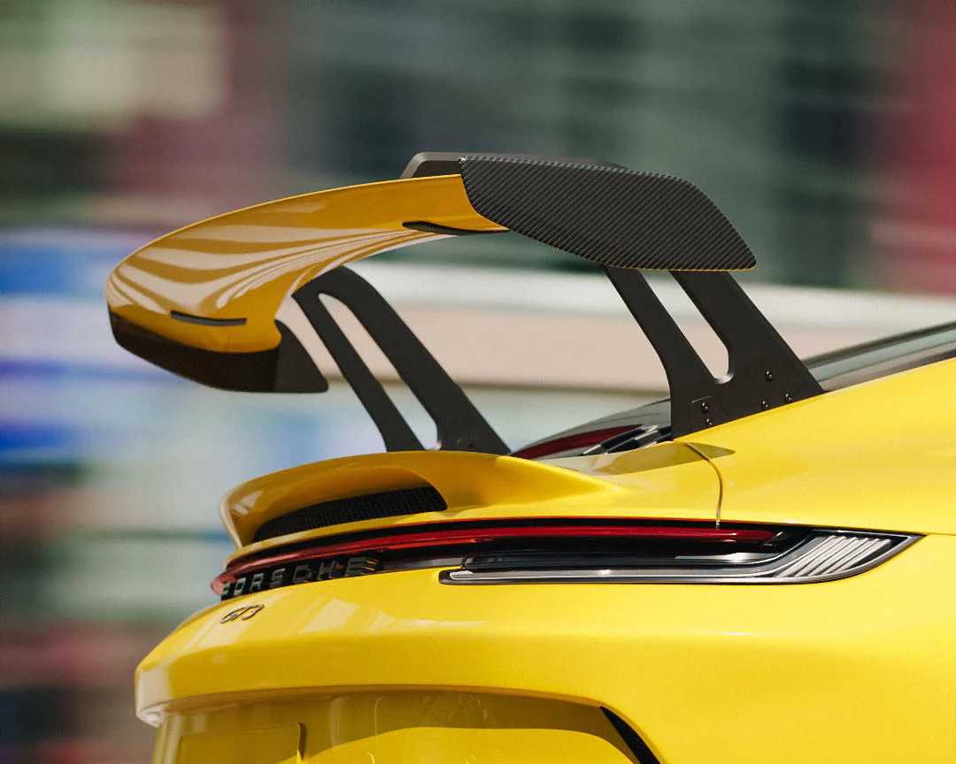 Fabspeed Porsche 992 GT3 Carbon Fiber Wing End Plates (2022+) - Image 6