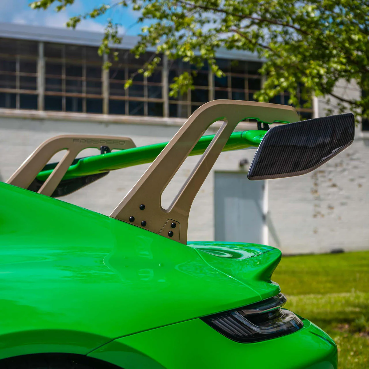 Fabspeed Porsche 992 GT3 Carbon Fiber Wing End Plates (2022+) - Image 8