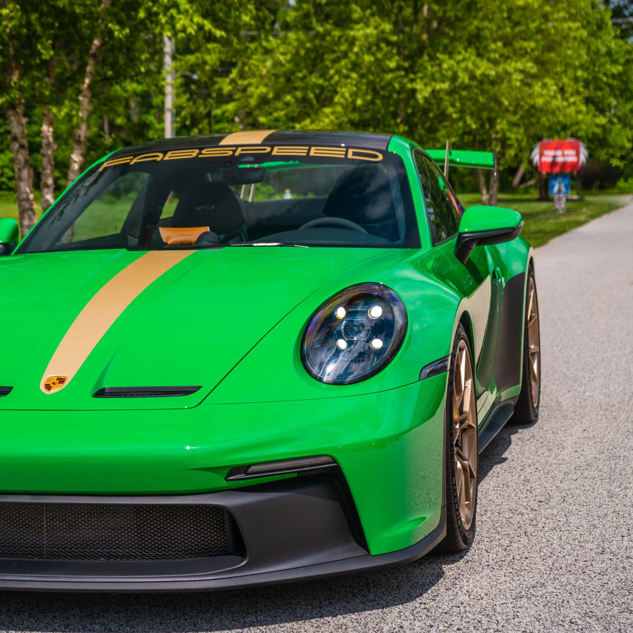 Fabspeed Porsche 992 GT3 Cup Car Style Wing Risers (2022+) - Image 8