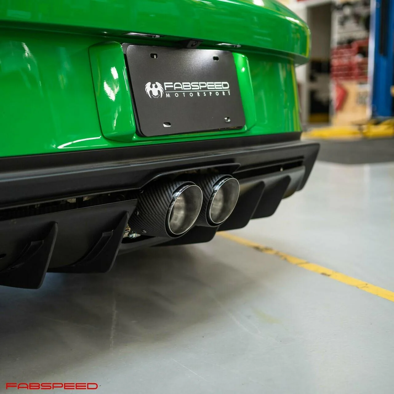 Fabspeed Porsche 992 GT3 / GT3 RS Deluxe Dual Style Tips (2022+) - Image 11