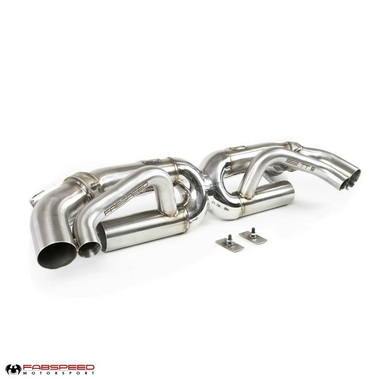 Fabspeed Porsche 992 Twin Turbo / Twin Turbo S Cat-Back Valvetronic Maxflo Exhaust System (2021+) - Image 4