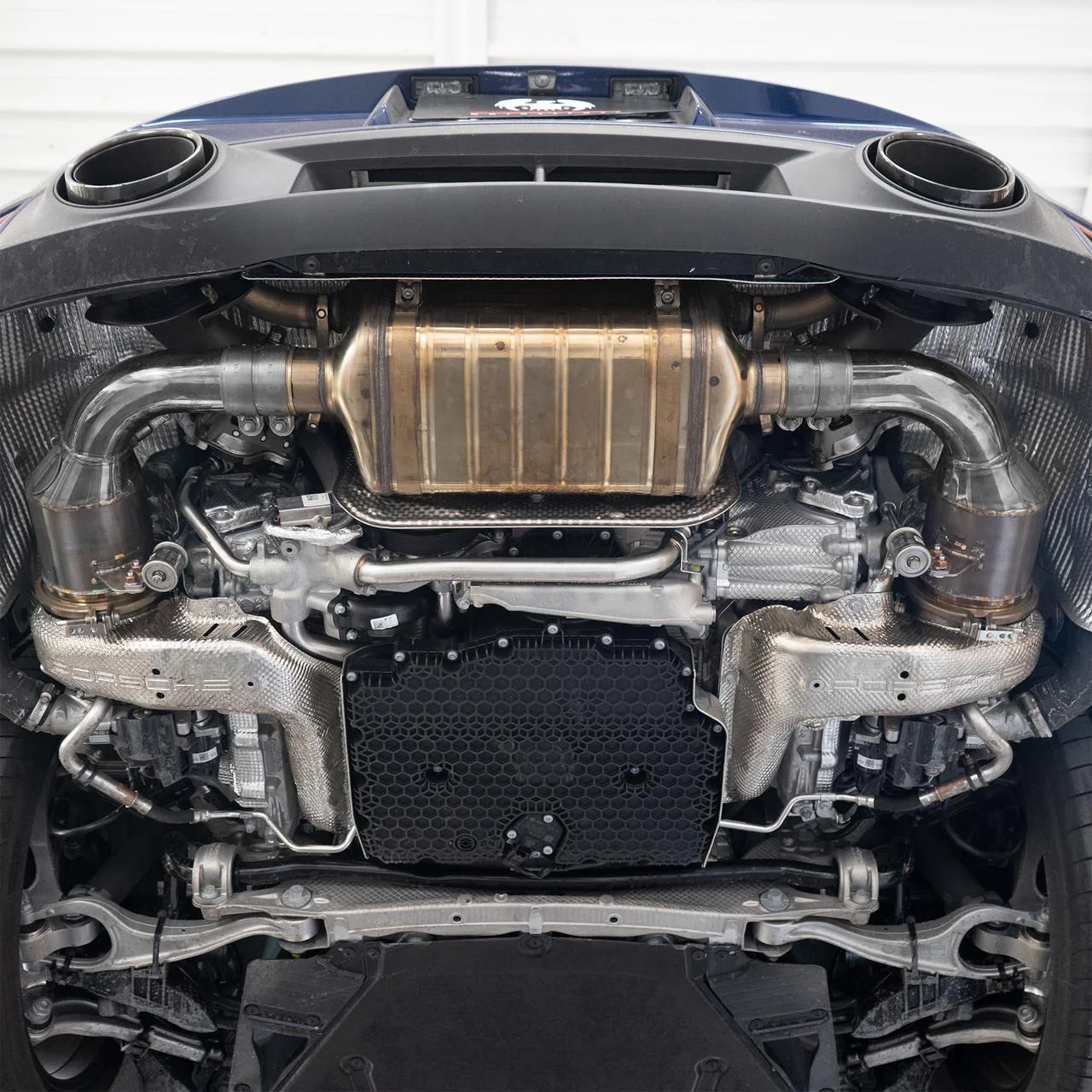 Fabspeed Porsche 992 Twin Turbo / Twin Turbo S Sport Catalytic Converters (2021+) - Image 5