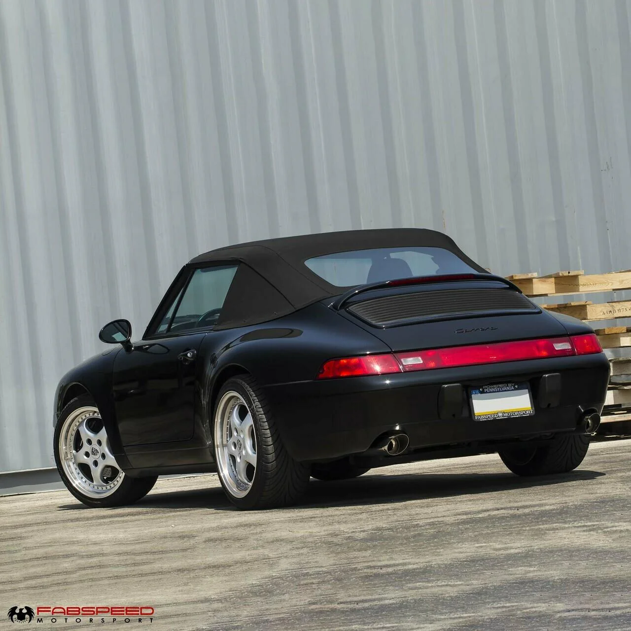 Fabspeed Porsche 993 Carrera Supercup cat-back Exhaust System (1994-1998) - Image 3