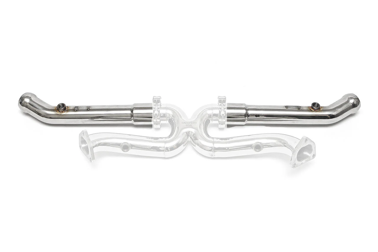 Fabspeed Porsche 993 Carrera X-Pipe Catted or Competition Link Pipe Conversion Kits - Image 2