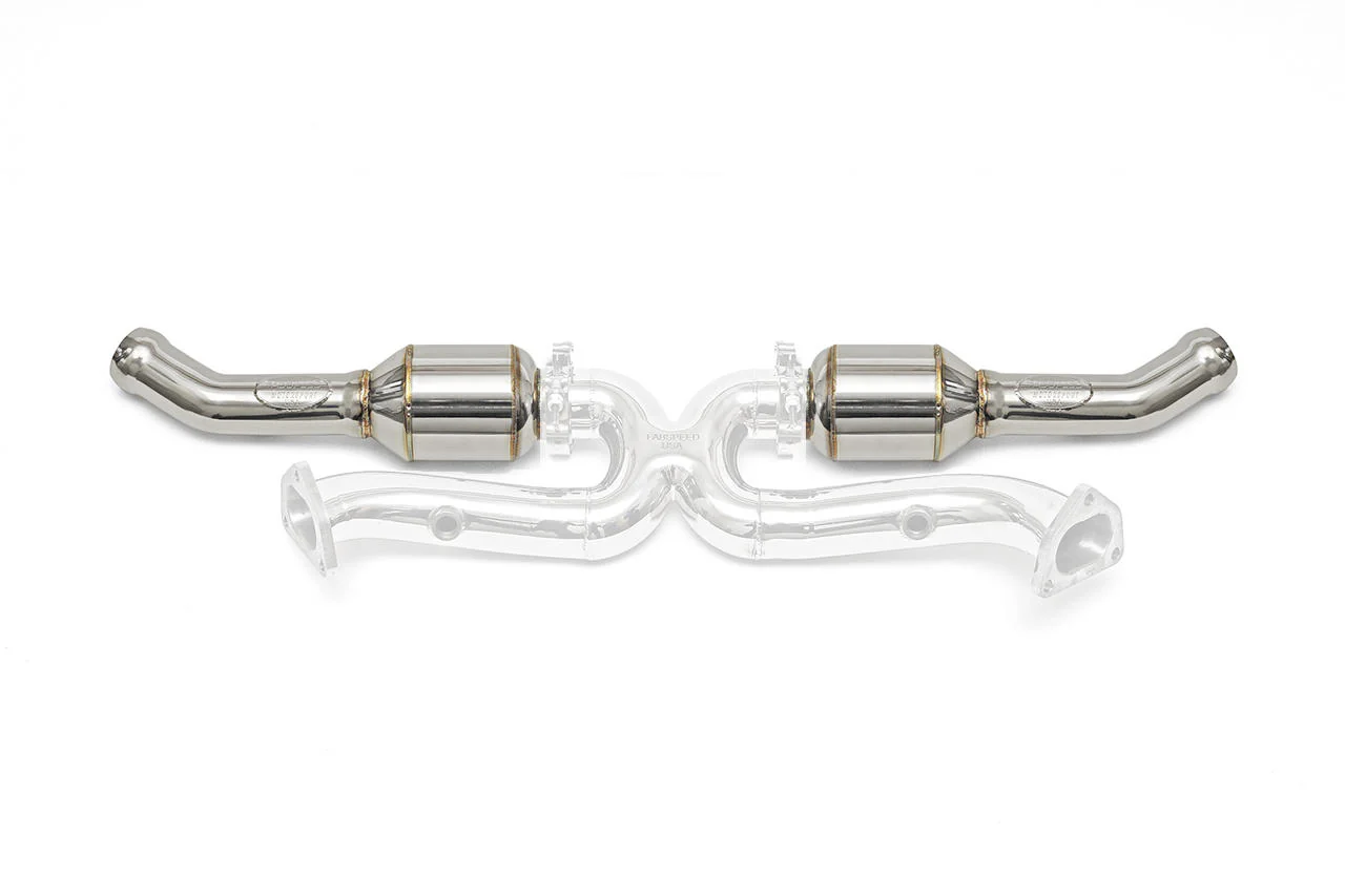 Fabspeed Porsche 993 Carrera X-Pipe Catted or Competition Link Pipe Conversion Kits - Image 3