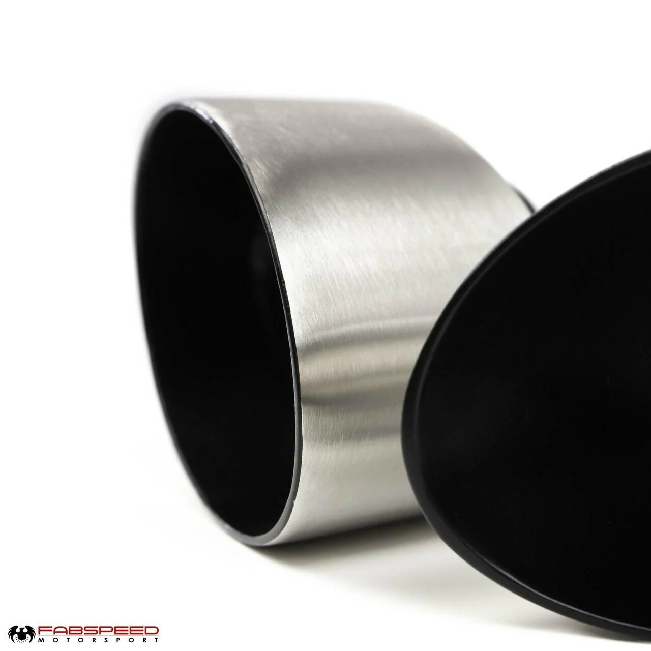 Fabspeed Porsche 993 Turbo Single Wall Oval Bolt-On Tips (1995-1998) - Image 3