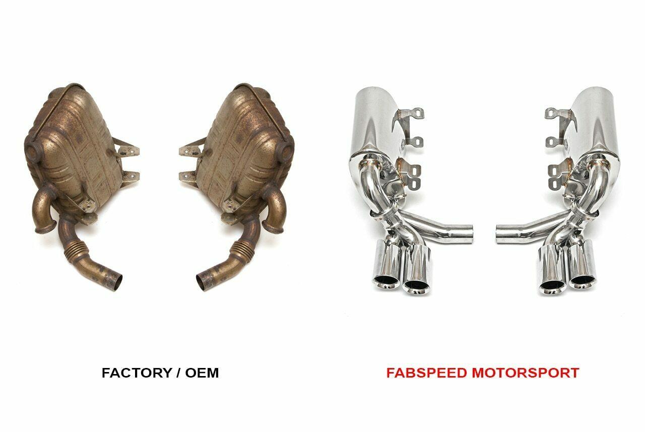 Fabspeed Porsche 996 Carrera Maxflo Performance Exhaust System (1999-2004) - Image 2