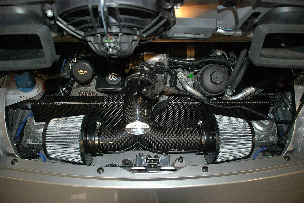 Fabspeed Porsche 997.2 Carrera Carbon Fiber Competition Intake System (2009-2012) - Image 2