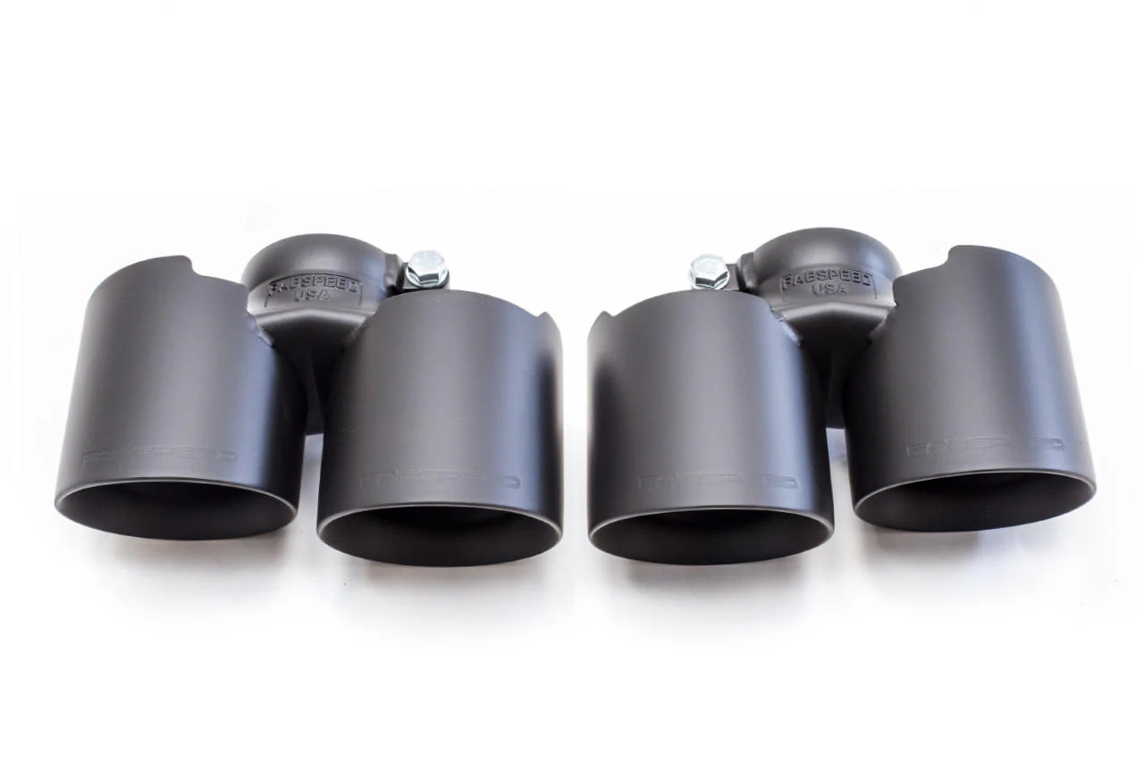 Fabspeed Porsche 997.2 Carrera Deluxe Quad-Style Tips (2009-2012) - Image 2