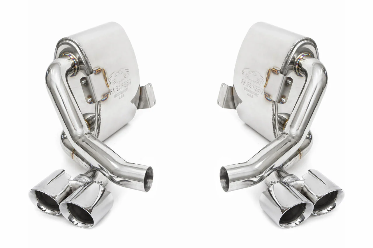 Fabspeed Porsche 997.2 Carrera Maxflo Performance Side Exhaust System (2009-2012) - Image 3