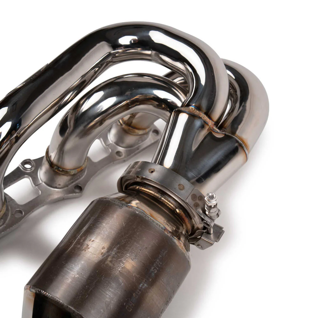 Fabspeed Porsche 997.2 Carrera RENNKRAFT® Modular Headers with HJS Catalytic Converters (2009-2011) - Image 6