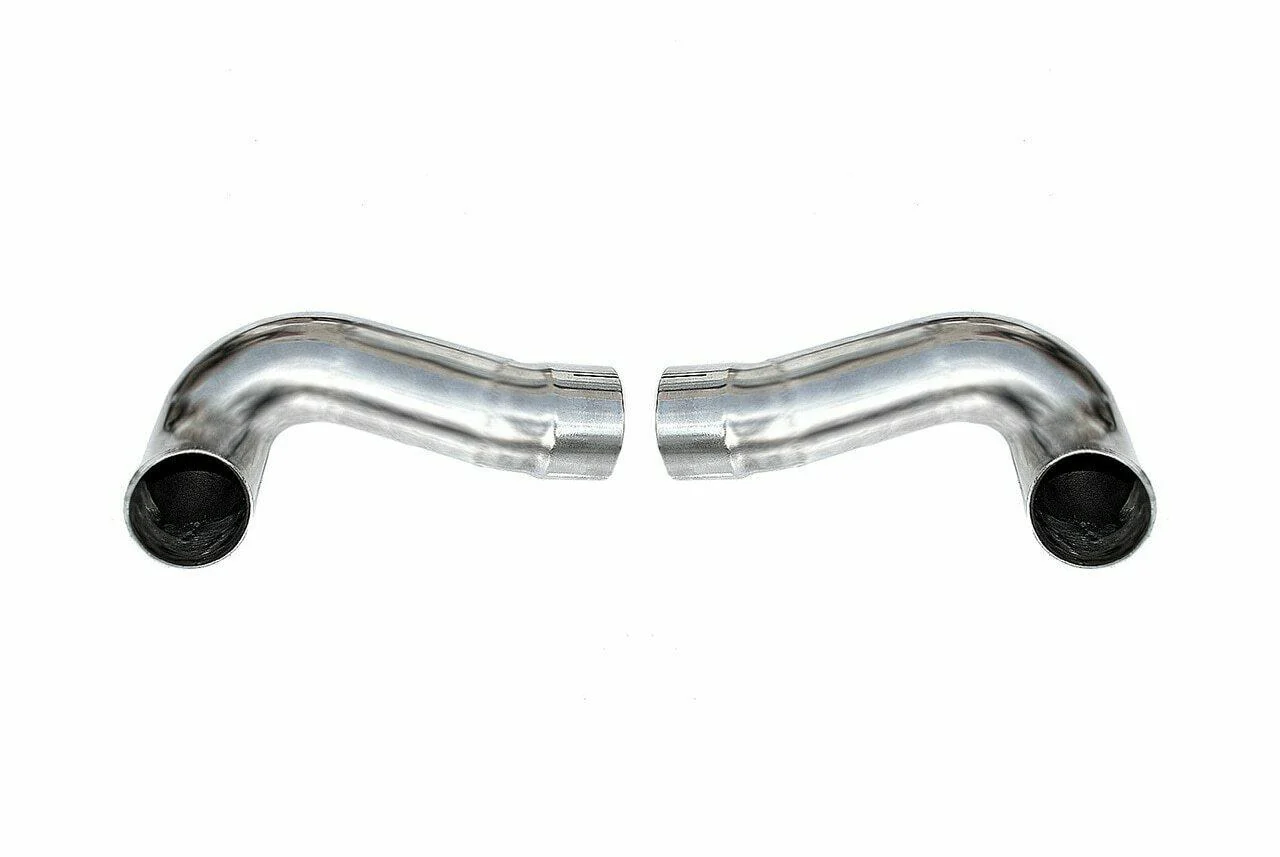 Fabspeed Porsche 997.2 Carrera Side Muffler Bypass Pipes (2009-2012)