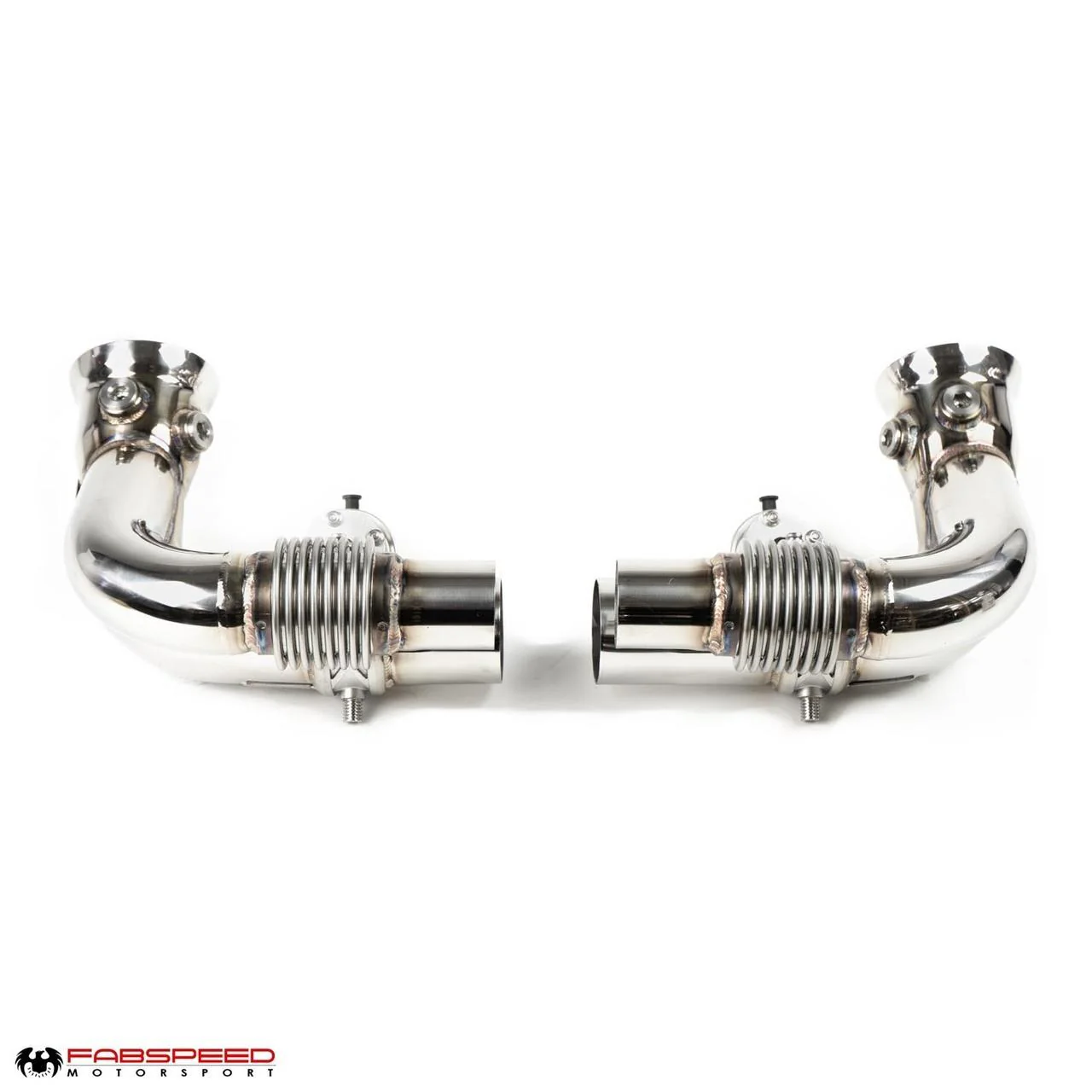 Fabspeed Porsche 997.2 GT3 / GT3 RS Side Muffler Bypass Pipes (2010-2011) - Image 3