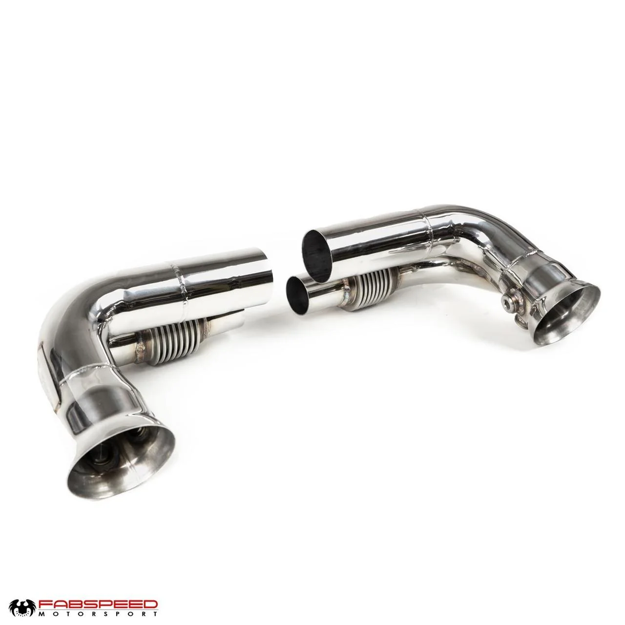 Fabspeed Porsche 997.2 GT3 / GT3 RS Side Muffler Bypass Pipes (2010-2011) - Image 7