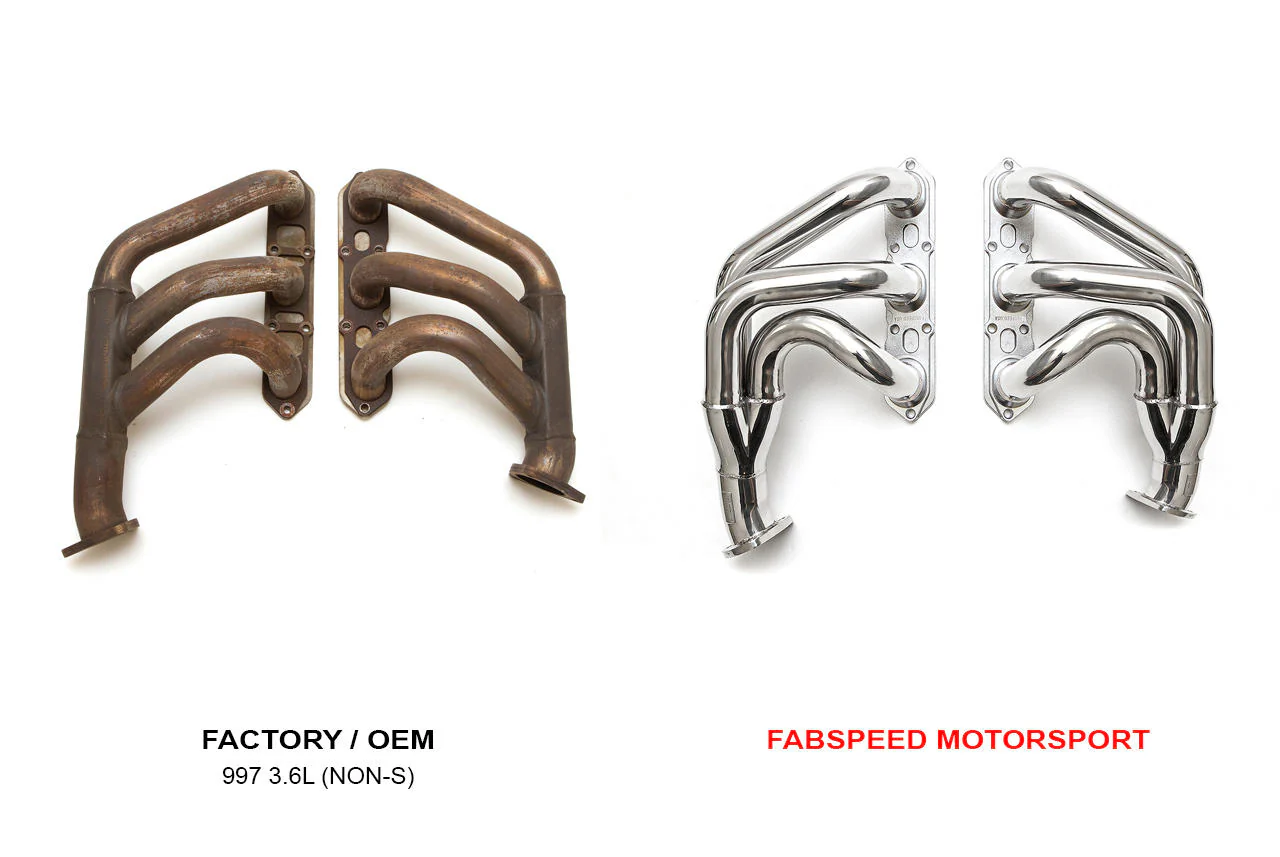 Fabspeed Porsche 997 Carrera Sport Headers (2005-2008) - Image 2