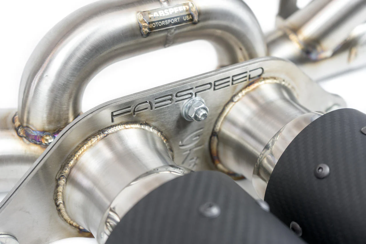 Fabspeed Porsche 997 GT3 / GT3 RS Center Muffler Bypass Pipe - Image 3
