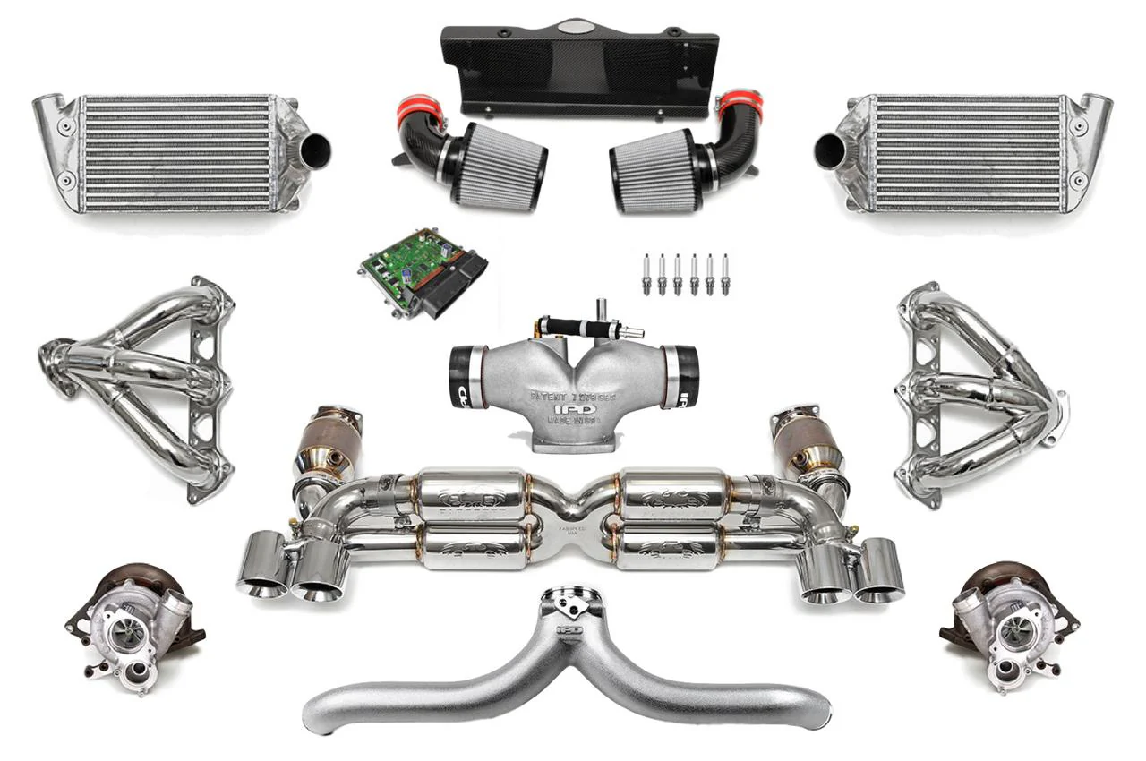 Fabspeed Porsche 997 Turbo FS-700 Supersport Turbo Package (2006-2009)