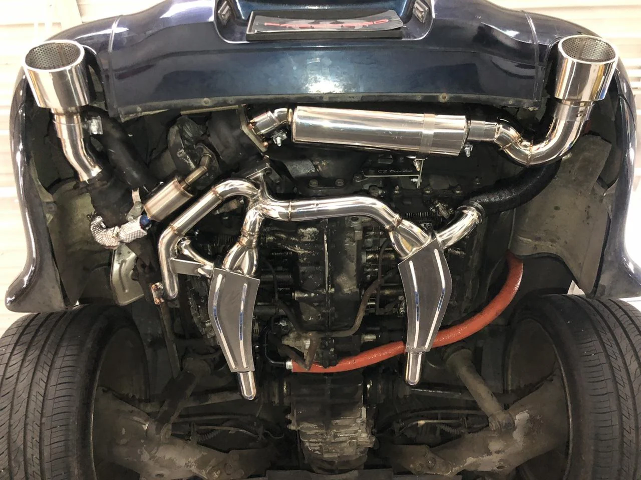 Fabspeed Porsche C2 Turbo, 964 Turbo 965 Sport Headers with Heat (1990-1994) - Image 5