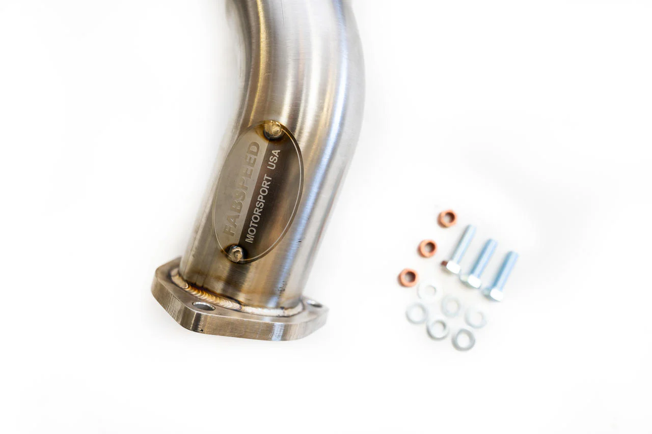 Fabspeed Porsche Cayenne GTS/Turbo link comp. Pipes (2019+) - Image 4