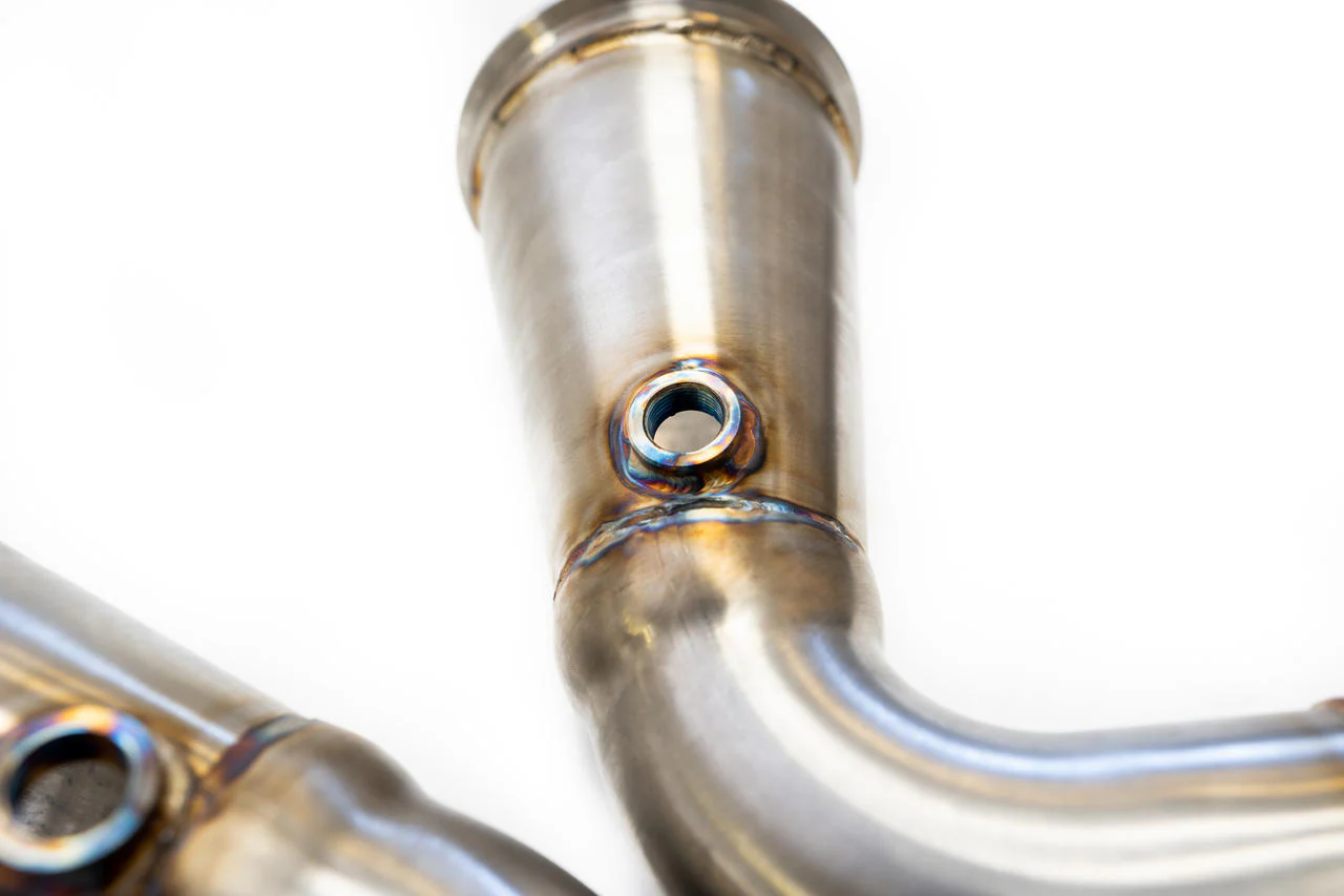 Fabspeed Porsche Cayenne GTS/Turbo link comp. Pipes (2019+) - Image 5