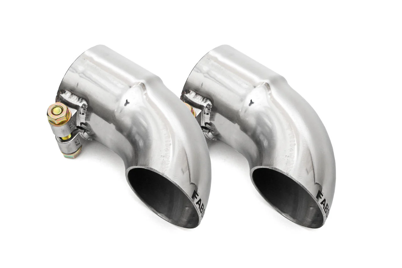 Fabspeed Porsche Competition Slip-On Turndown Tips (2.50"/63.5mm ID) - Fabspeed Exhausts Only - Image 2