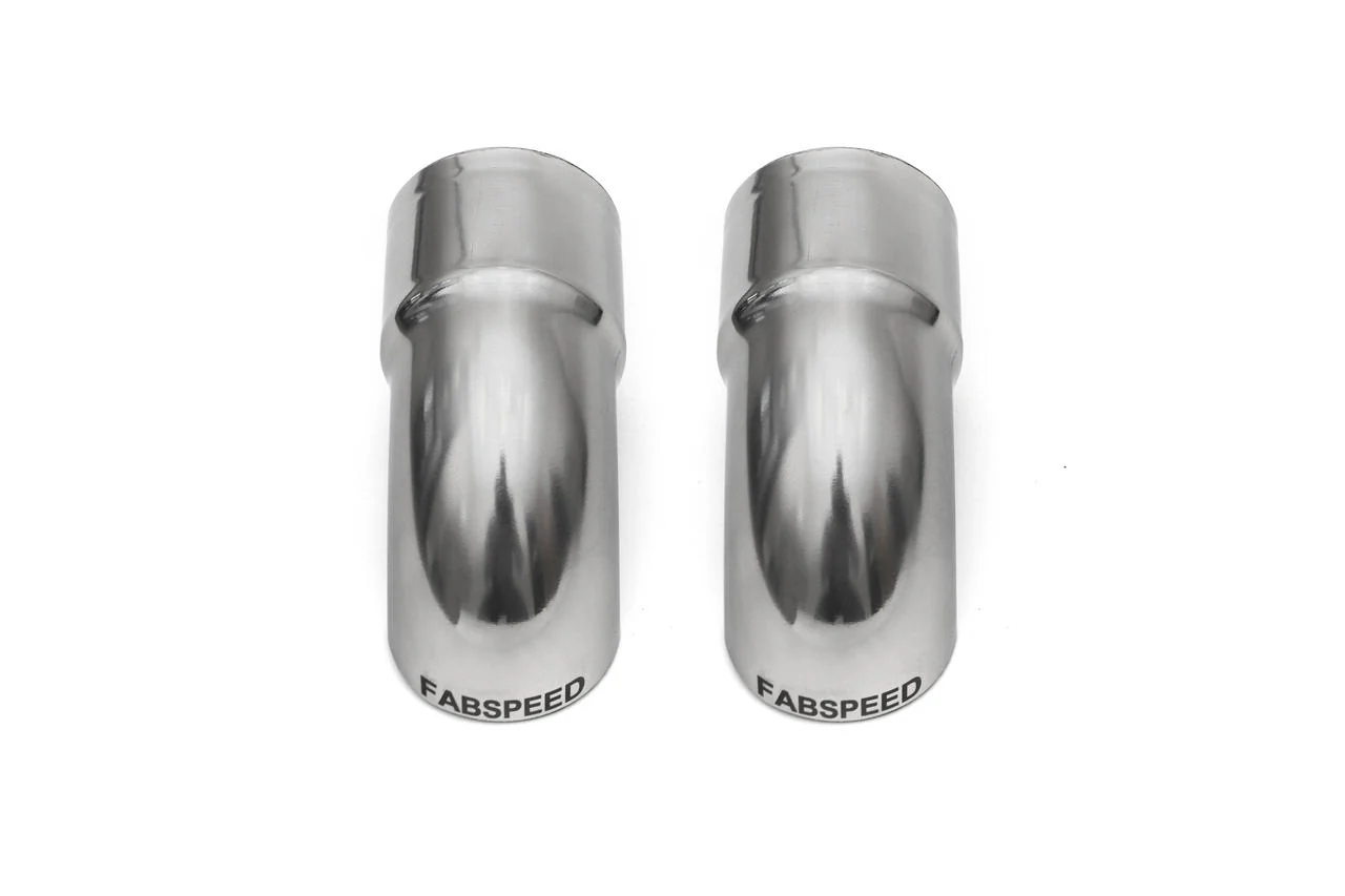 Fabspeed Porsche Competition Slip-On Turndown Tips (2.50"/63.5mm ID) - Fabspeed Exhausts Only - Image 3
