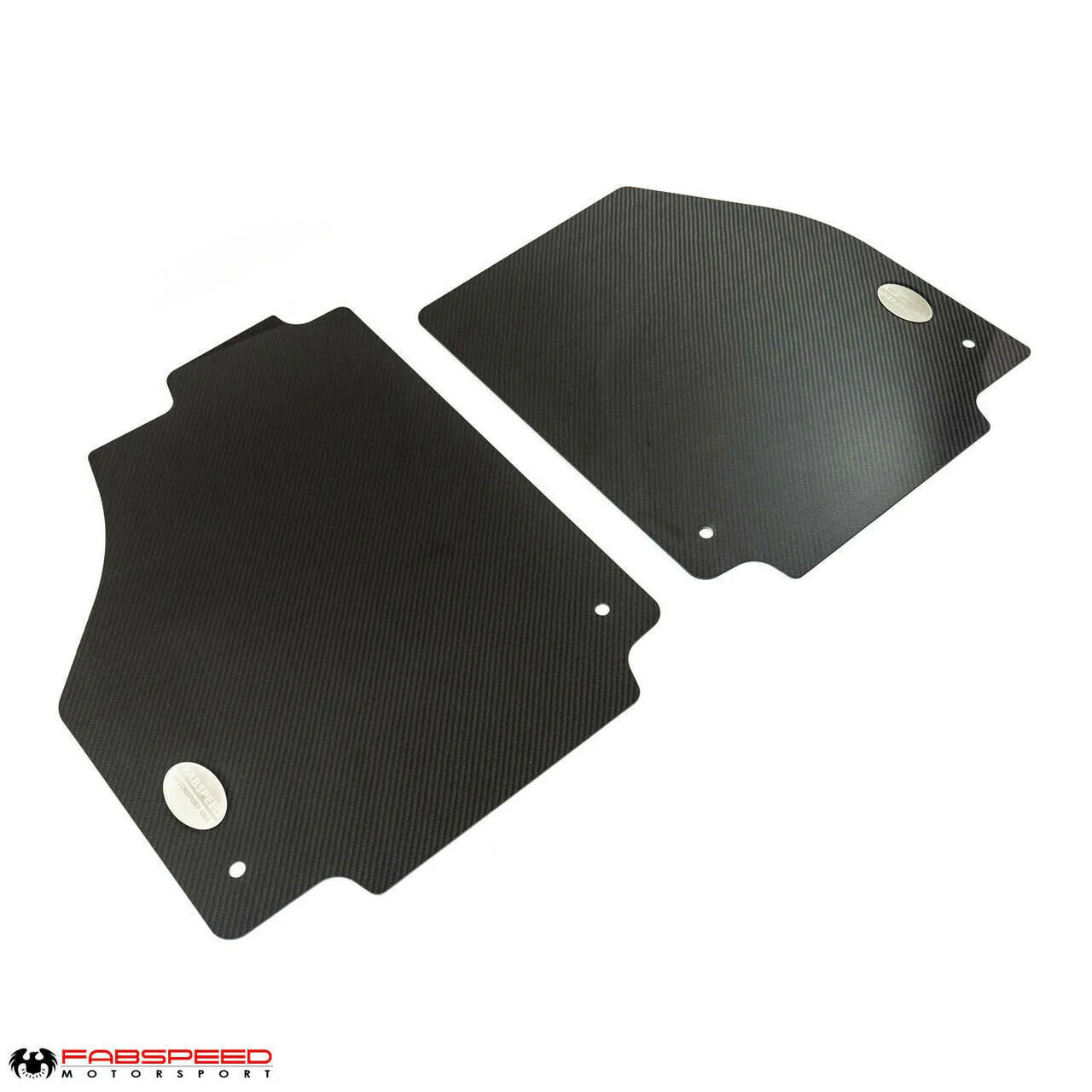 Fabspeed Porsche GT4 Carbon Fiber Floor Mats / Track Mats - Image 2