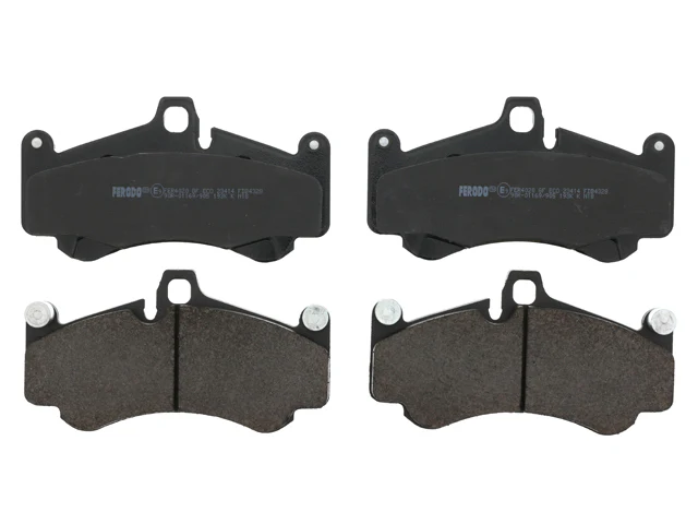 Ferodo Front Brake Pad Set for Porsche 996/997 GT2/GT3/Turbo (2002-2013) - Image 3