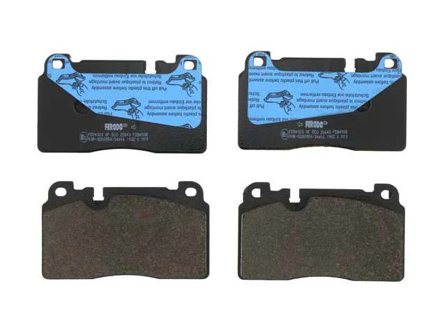 Ferodo Front Brake Pad Set for Porsche Macan Base (2017-2020)