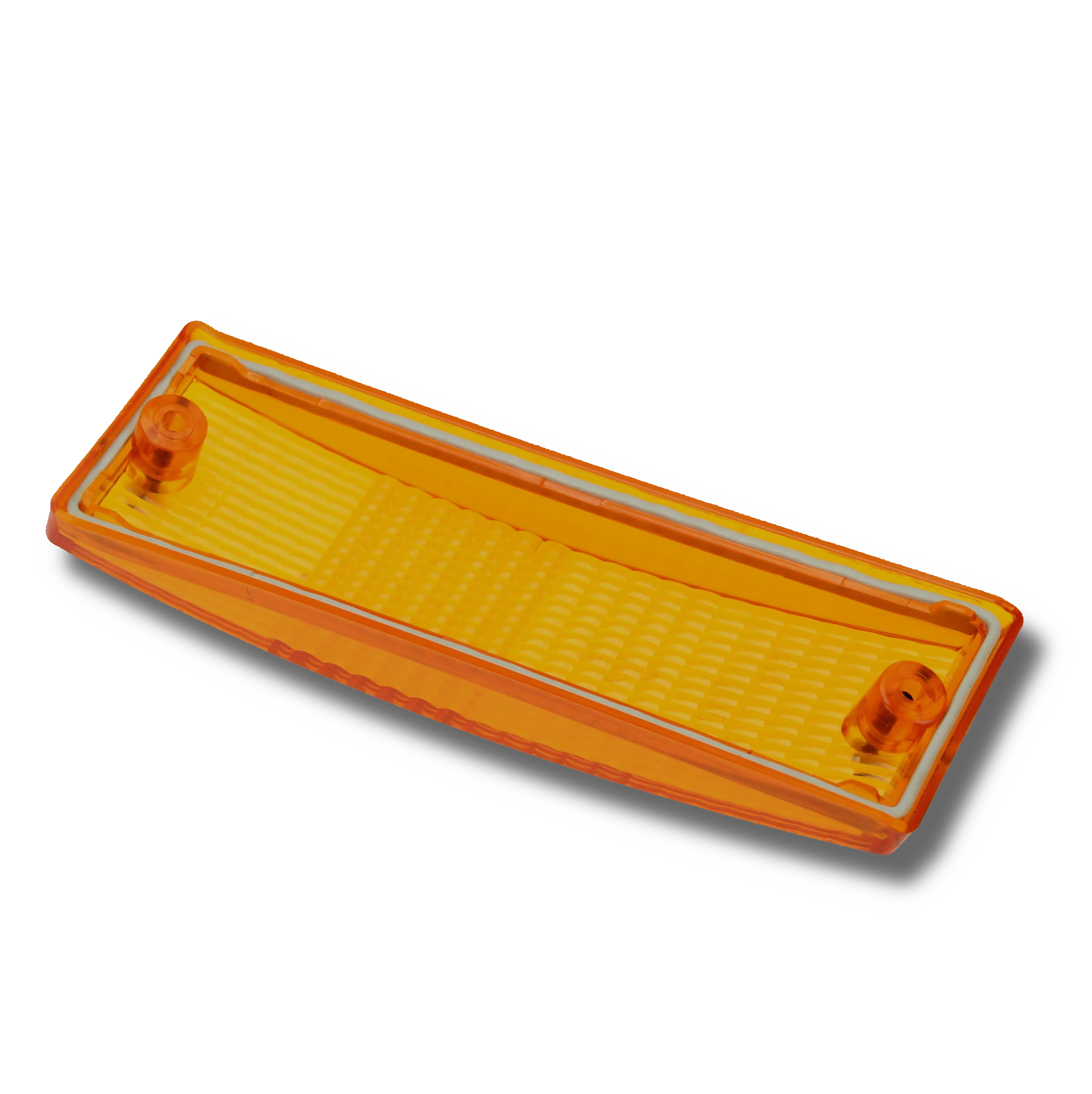 Front Amber Turn Signal Lens for Porsche 911, 912 and 930 (1974-89) - Image 2