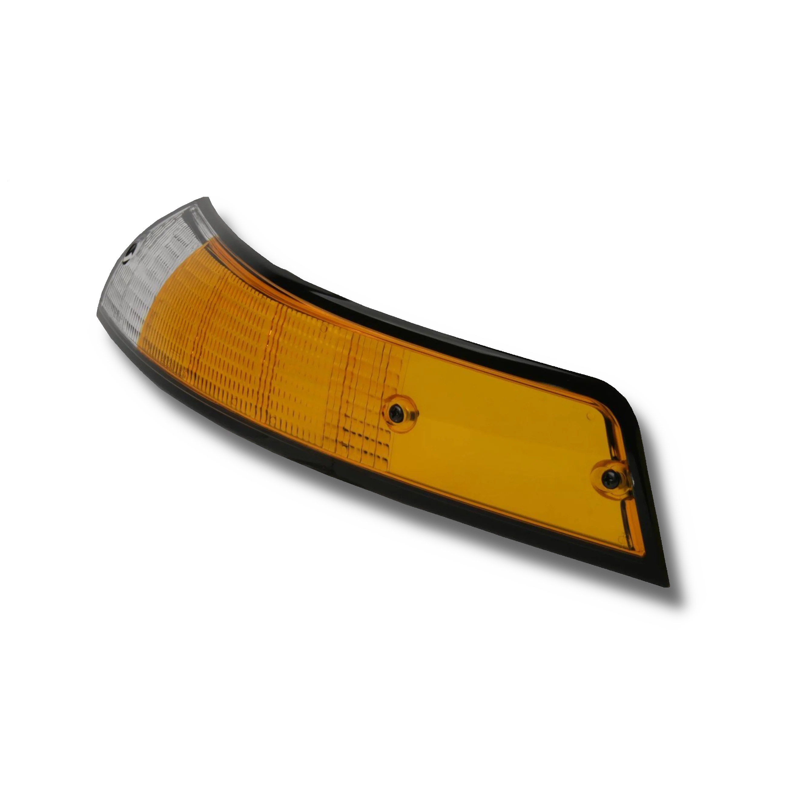 Front Left Amber/Clear Euro Spec Turn Signal Lens for Porsche 911 (1972-73)