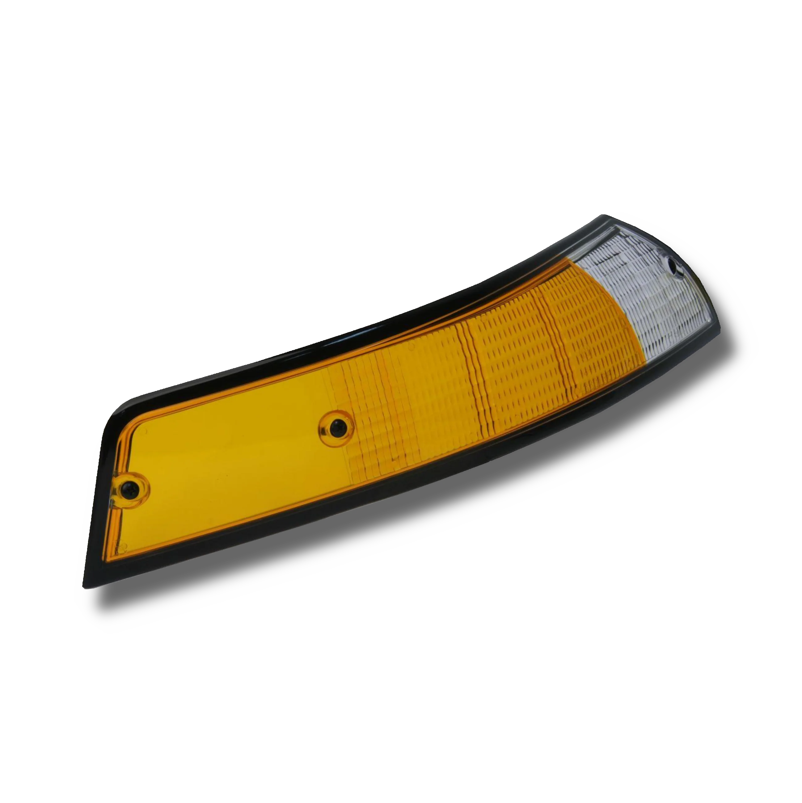 Front Right Amber/Clear Euro Spec Turn Signal Lens for Porsche 911 (1972-73)