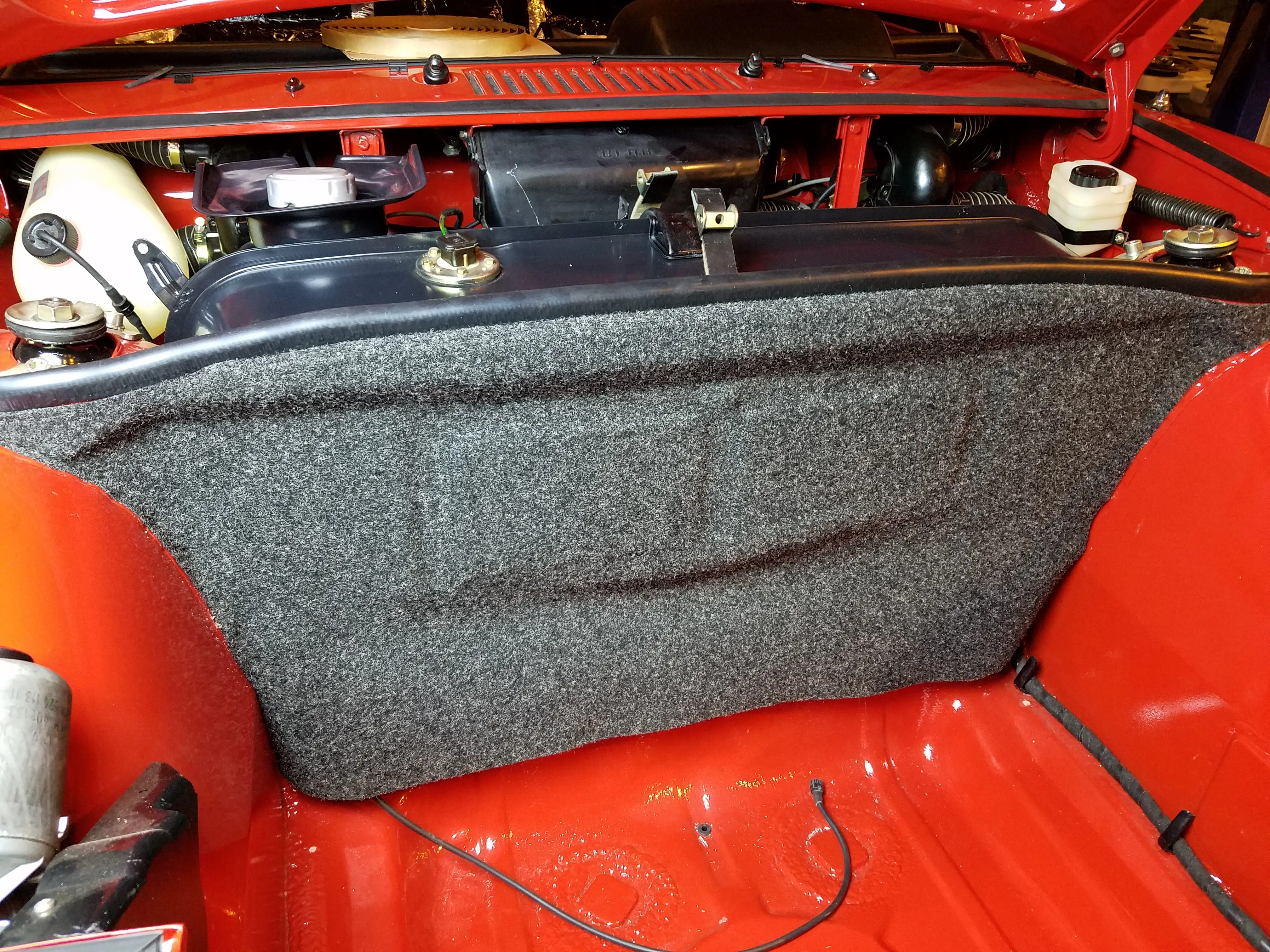 914Rubber Front Trunk Lining Set for Porsche 914 (1970-76)