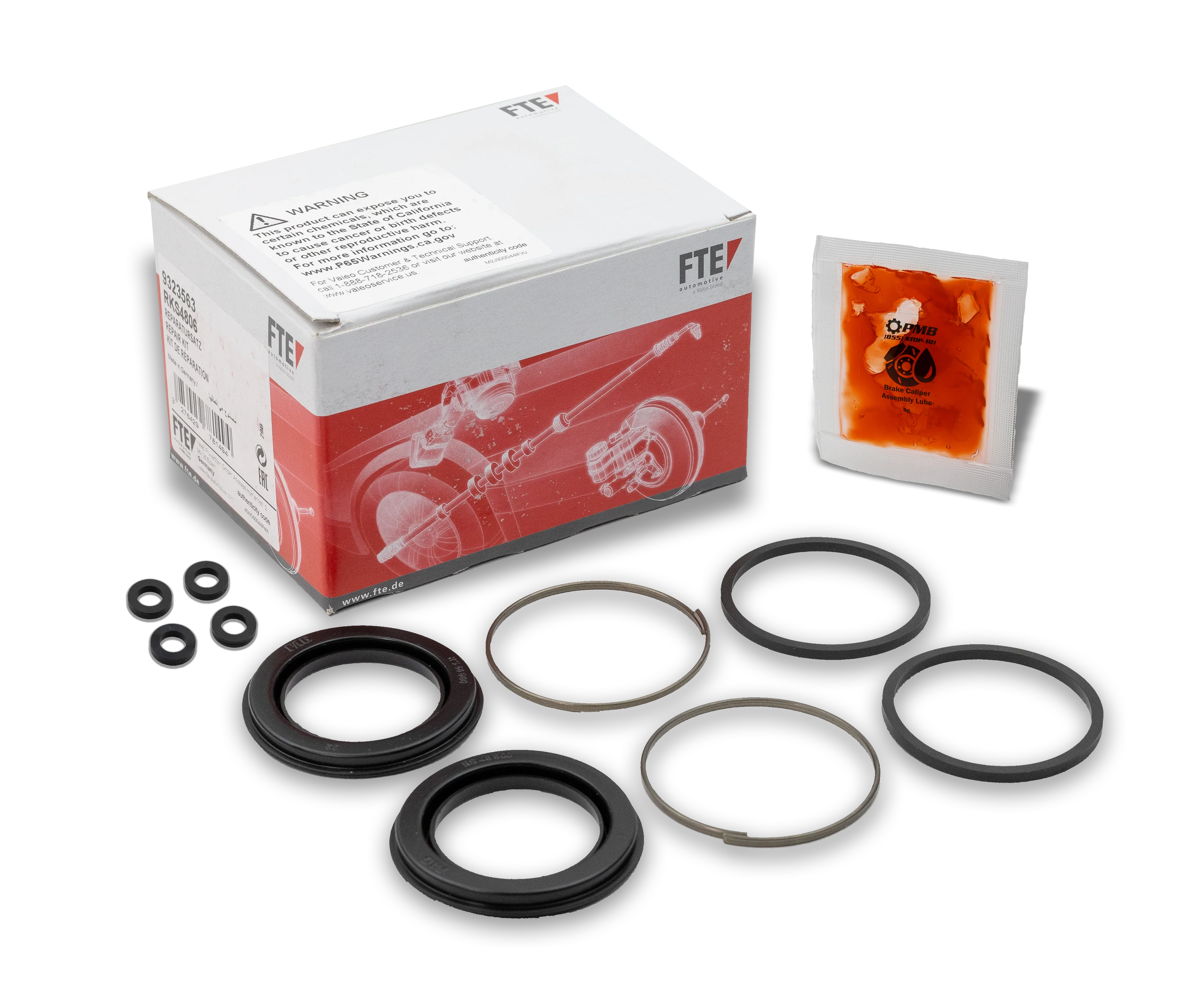 FTE 48mm Front Caliper Seal Kit for 911 (1965-66)