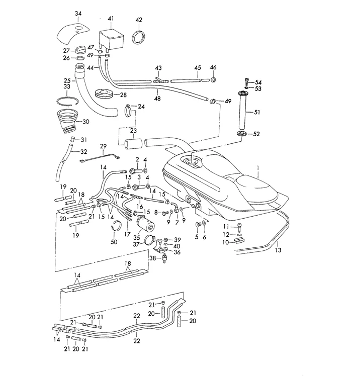 Fuel Expansion Tank for Porsche 911, 912 (1969-73) - Image 2