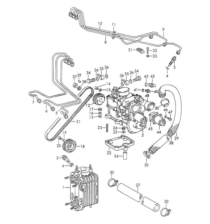 Fuel Injection Pump Drive Gear for Porsche 911 (1969-73) - Image 2