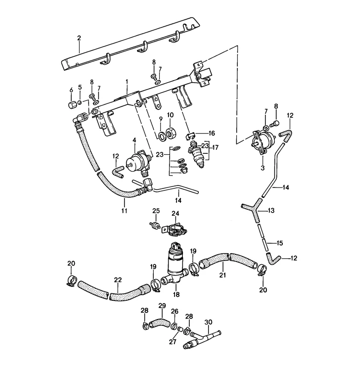 Fuel Pressure Regulator for Porsche 924S and 944 (1985-89) - Image 3