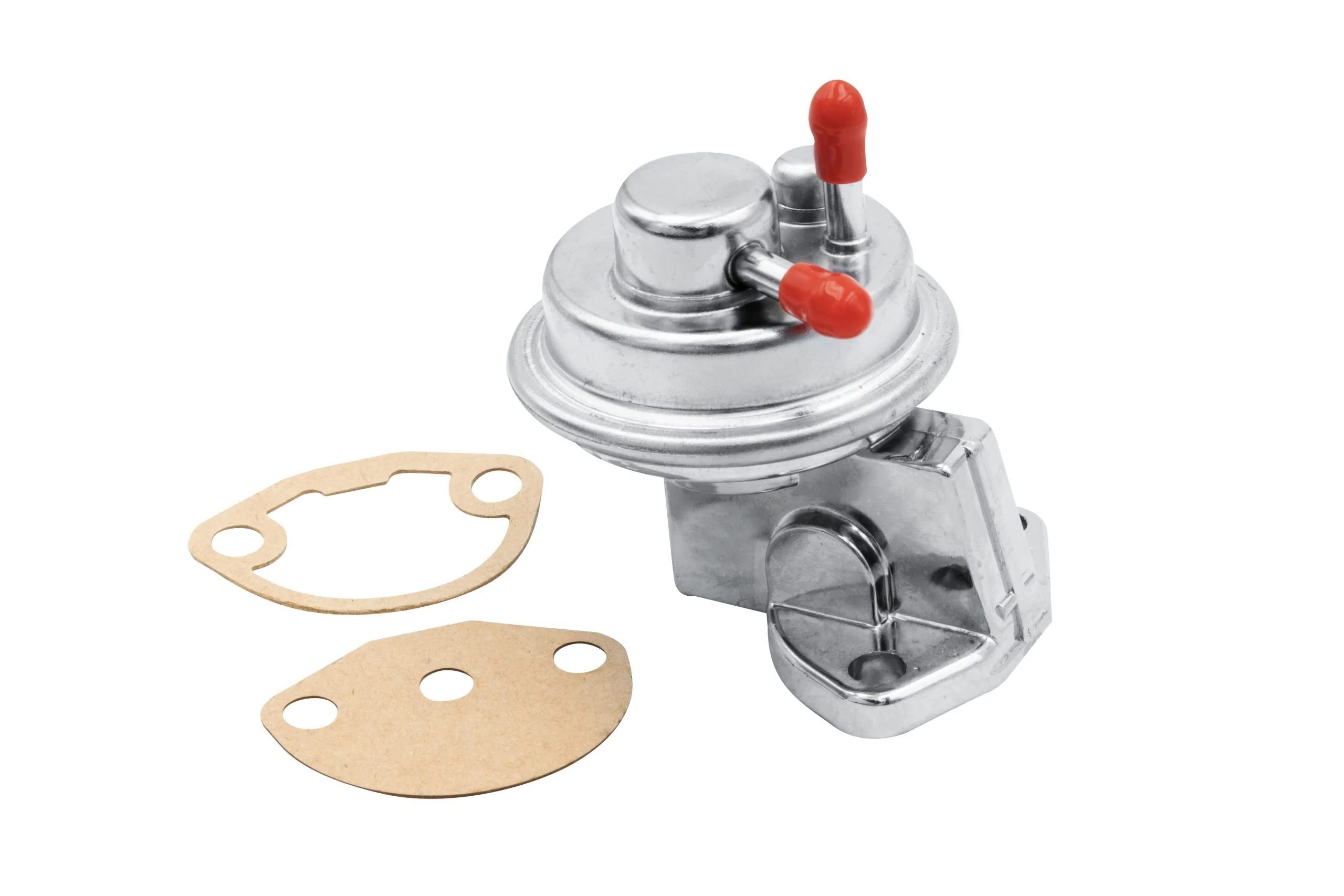 Fuel Pump, Chrome, 1200-1600cc with Generator, Type 1 61-73, Ghia 61-73, Type 2 61-71, Type 3 64-67