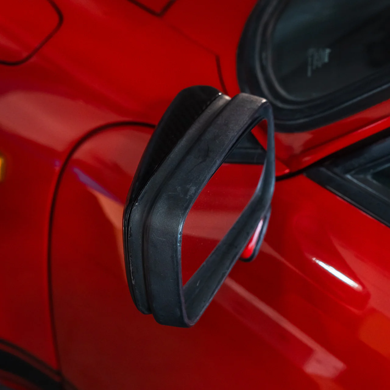 GBody Carbon Fiber Flag Mirrors - Image 8