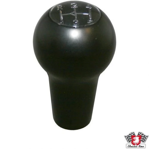 Gloss Black Gear Shift Knob, 5 Speed, fits 911 (1965-73), 914 (1969-76) - Image 2