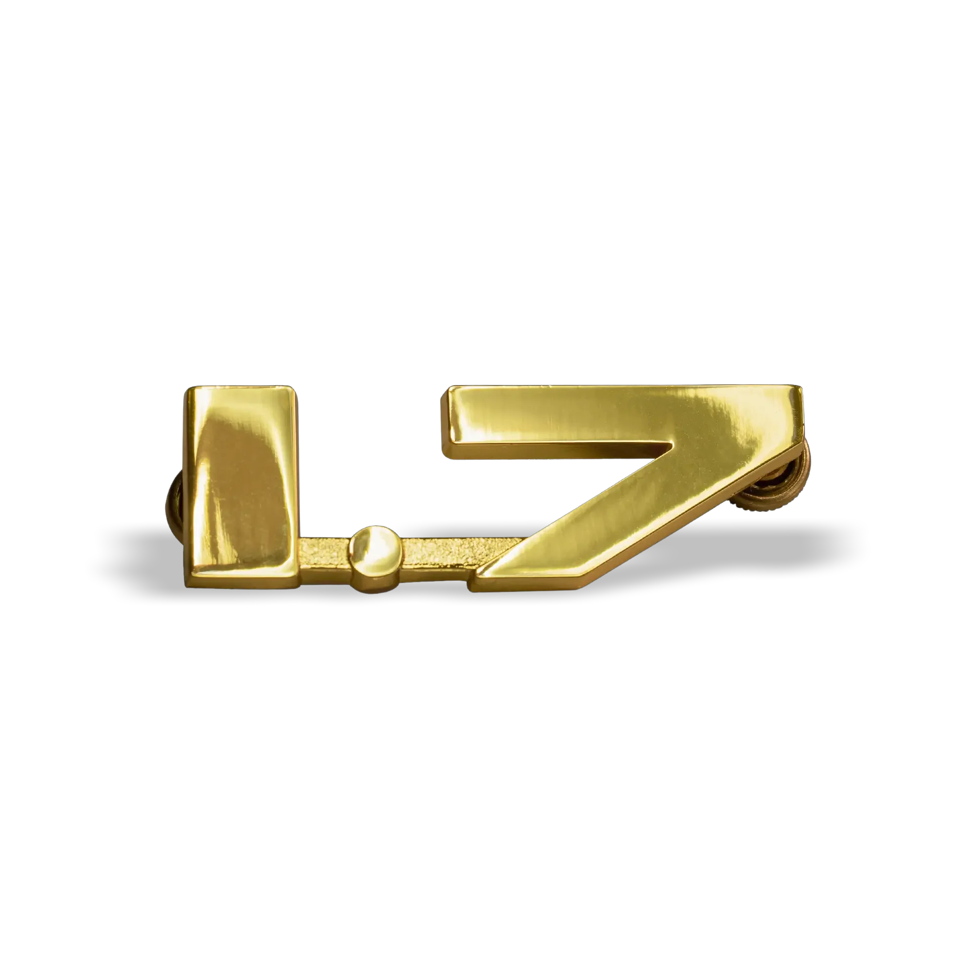 914Rubber Gold Metal 1.7 Insignia with Hardware for Porsche 914 (All years)