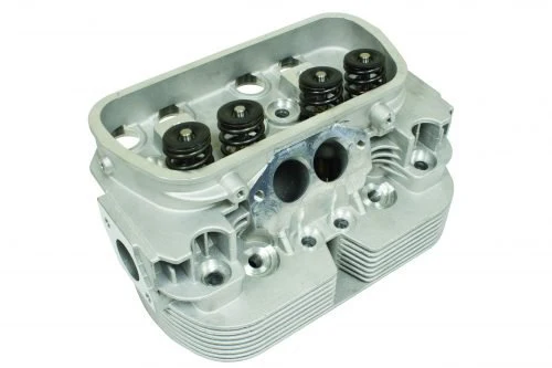 GTV-2 Dual Port Cylinder Head, 40 x 35.5 S/S Valves, Single Valve Springs for 90.5/92mm Bore, Complete w/ Performance Valve Job, Each