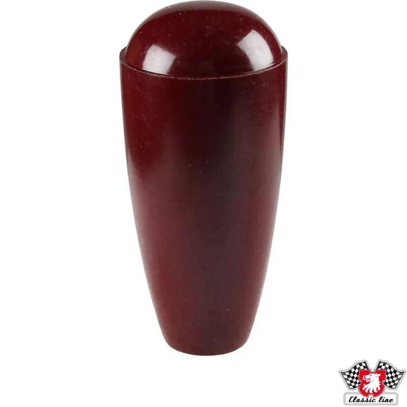 Heater Lever Knob, Dark Red, for Porsche 911, 912, and 914-6