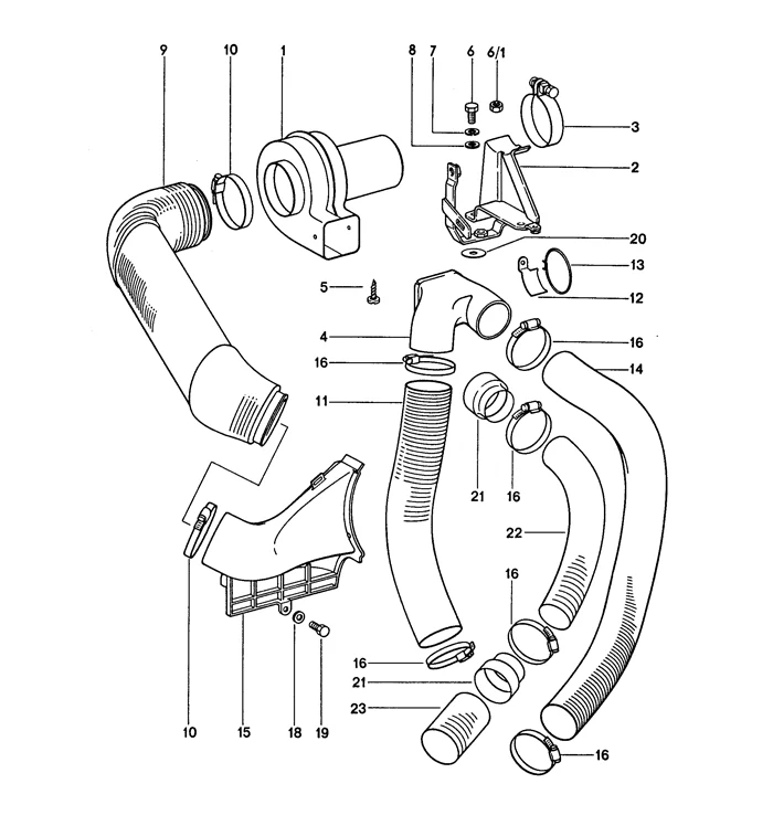 Hot Air Hose for Porsche 911 (1969-73) - Image 2