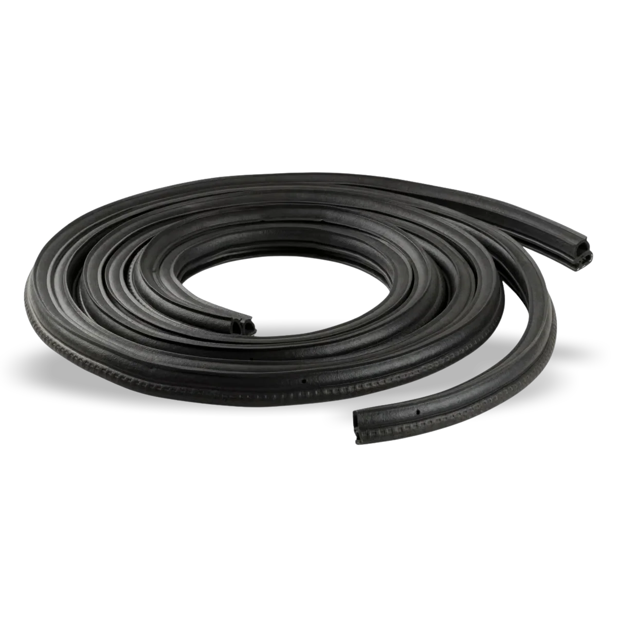 914Rubber Inner Door Seal Set with Internal Aluminum Clips for Porsche 914 (All Years) - Image 2