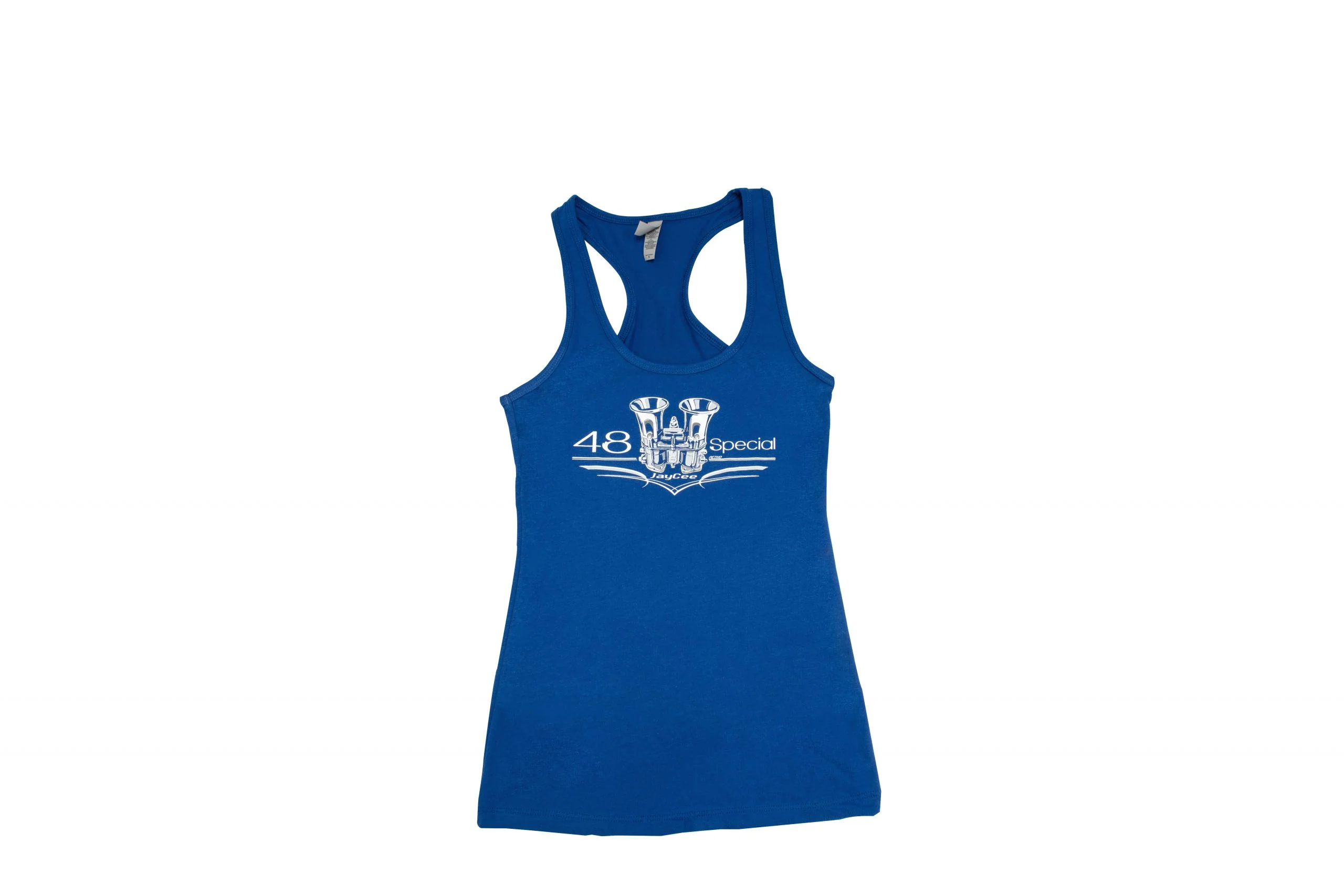 JayCee 48 Special Womens Tank Top in Blue size XLarge