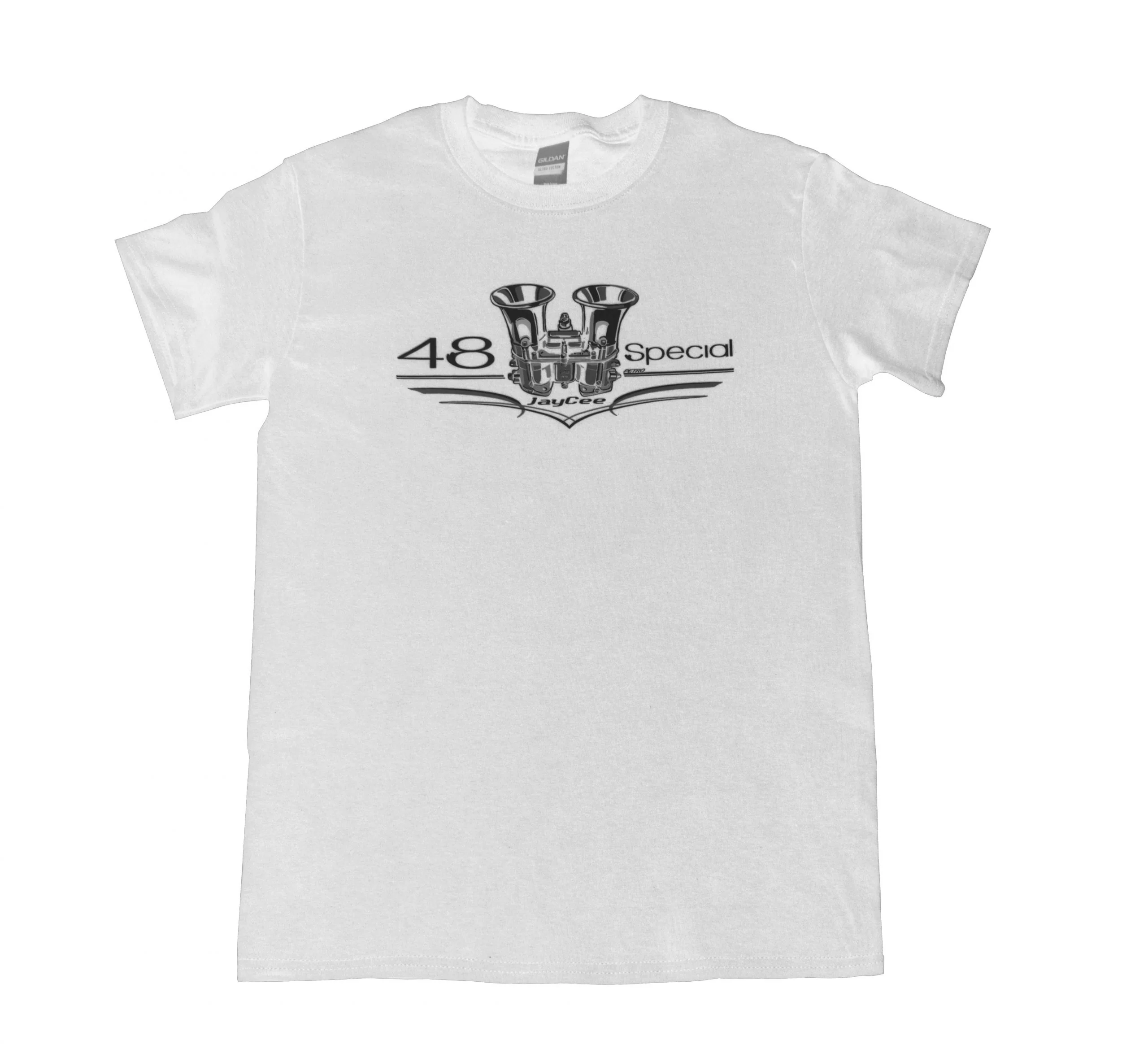 JayCee and 48 Special T-shirt in White size Medium